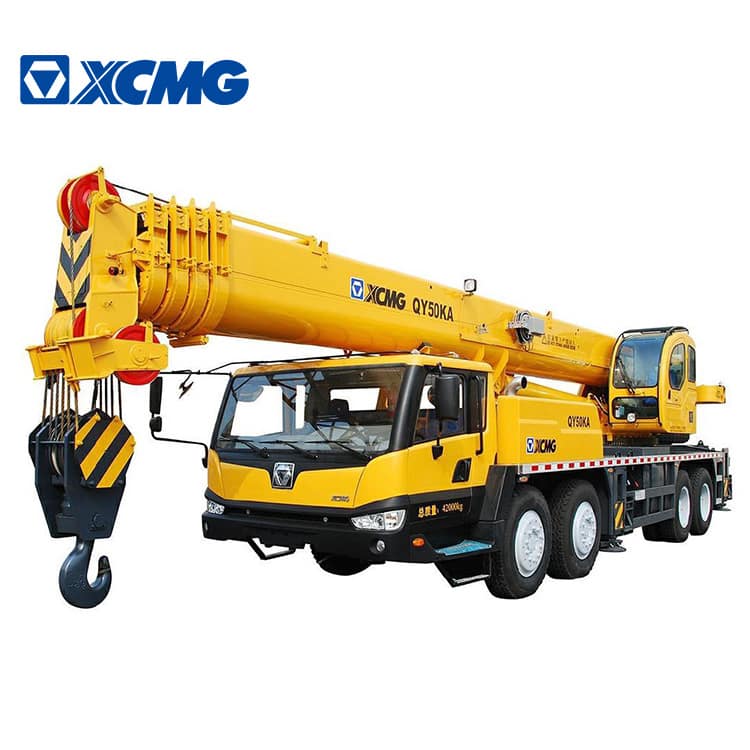 XCMG Official 50 ton crane truck QY50KA with boom for sale in kuwait